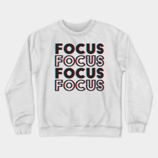 Focus Glitch 3 Crewneck Sweatshirt